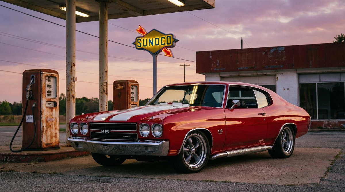 蓝颜视频-经典肌肉车修复改装视频